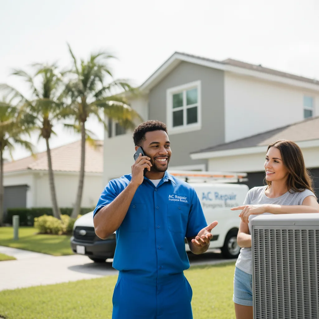 AC Repair Pompano Beach customer support in Newmanstown